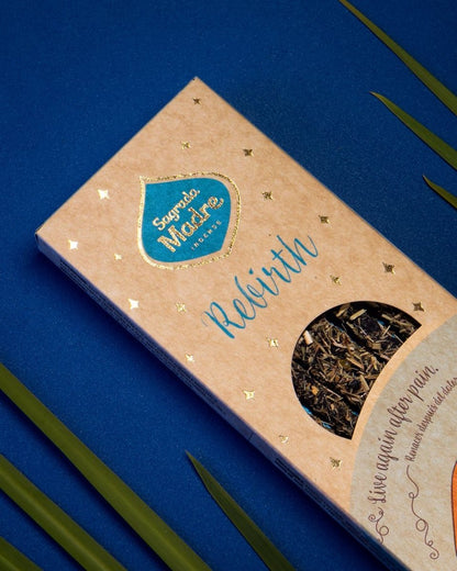 Sagrada Madre Linea 5 Elementi Incenso in bastoncini - Acqua - Rinascita - 6 pz - Zen Home