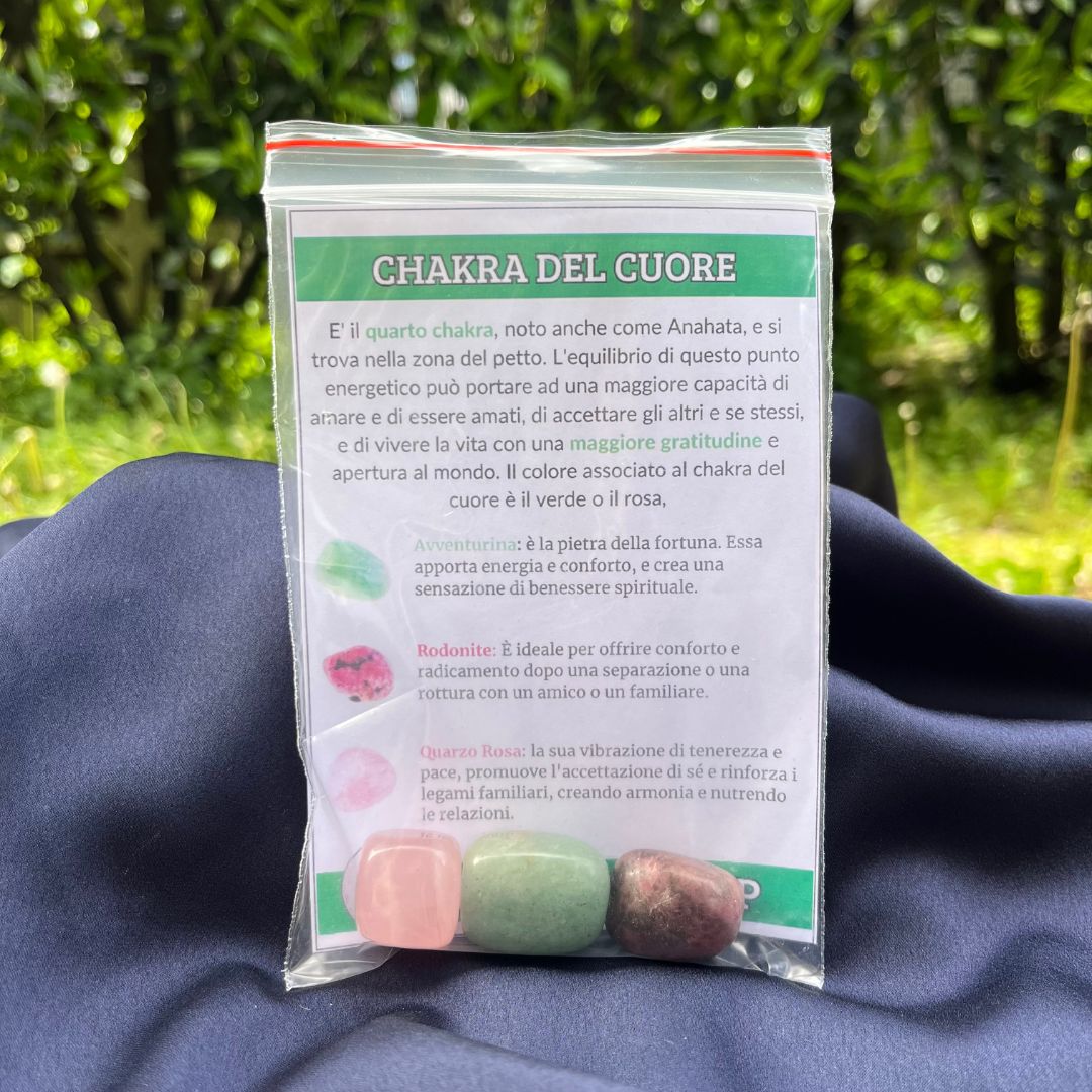 Set burattate Chakra del Cuore - Zen Home