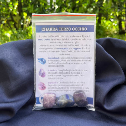 Set burattate Chakra del Terzo Occhio - Zen Home