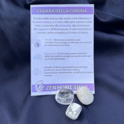 Set burattate Chakra della Corona - Zen Home