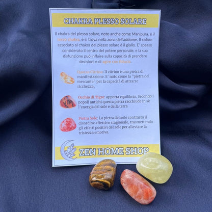 Set burattate Chakra Plesso Solare - Zen Home