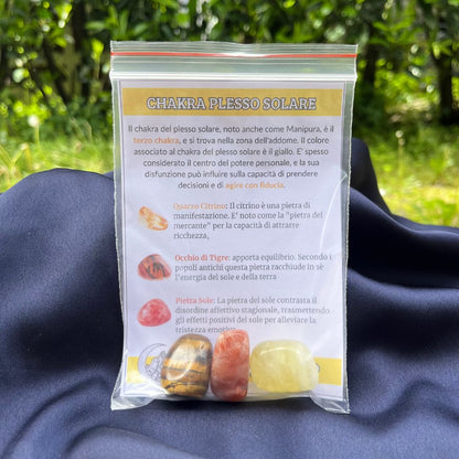 Set burattate Chakra Plesso Solare - Zen Home