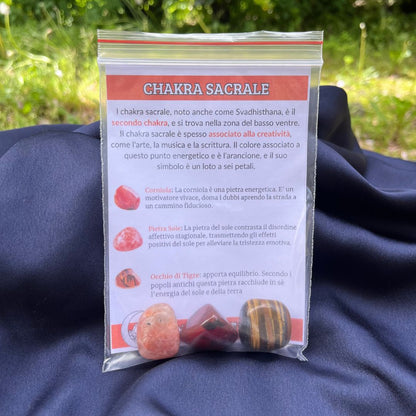 Set burattate Chakra Sacrale - Zen Home