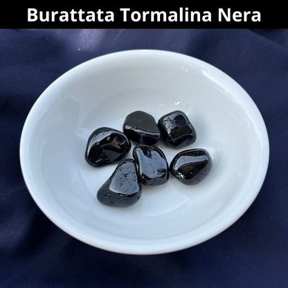 TORMALINA - Pietra naturale burattata - Zen Home