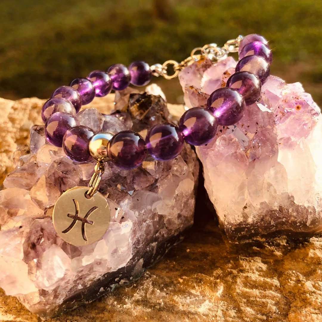 Bracciale Regolabile in acciaio inossidabile con pietra naturale Zen Home