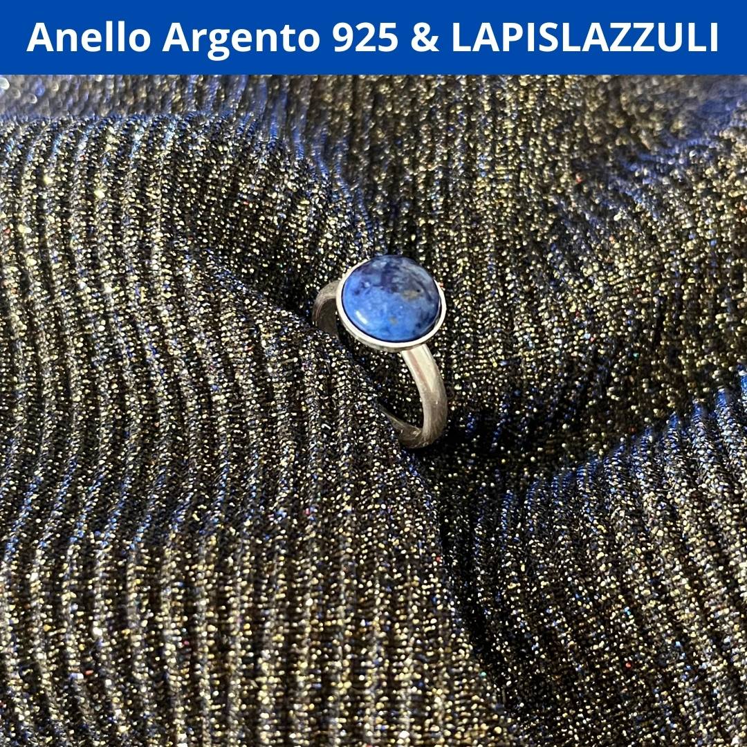 Anello Regolabile in Argento 925 con Pietra Naturale - Zen Home (17183114)