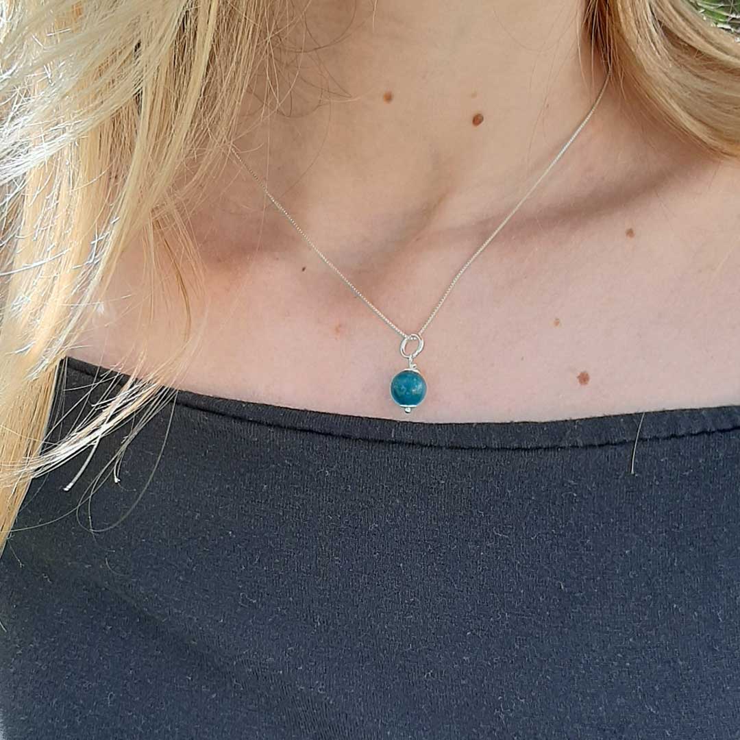 APATITE - Collana in Argento 925 - Zen Home