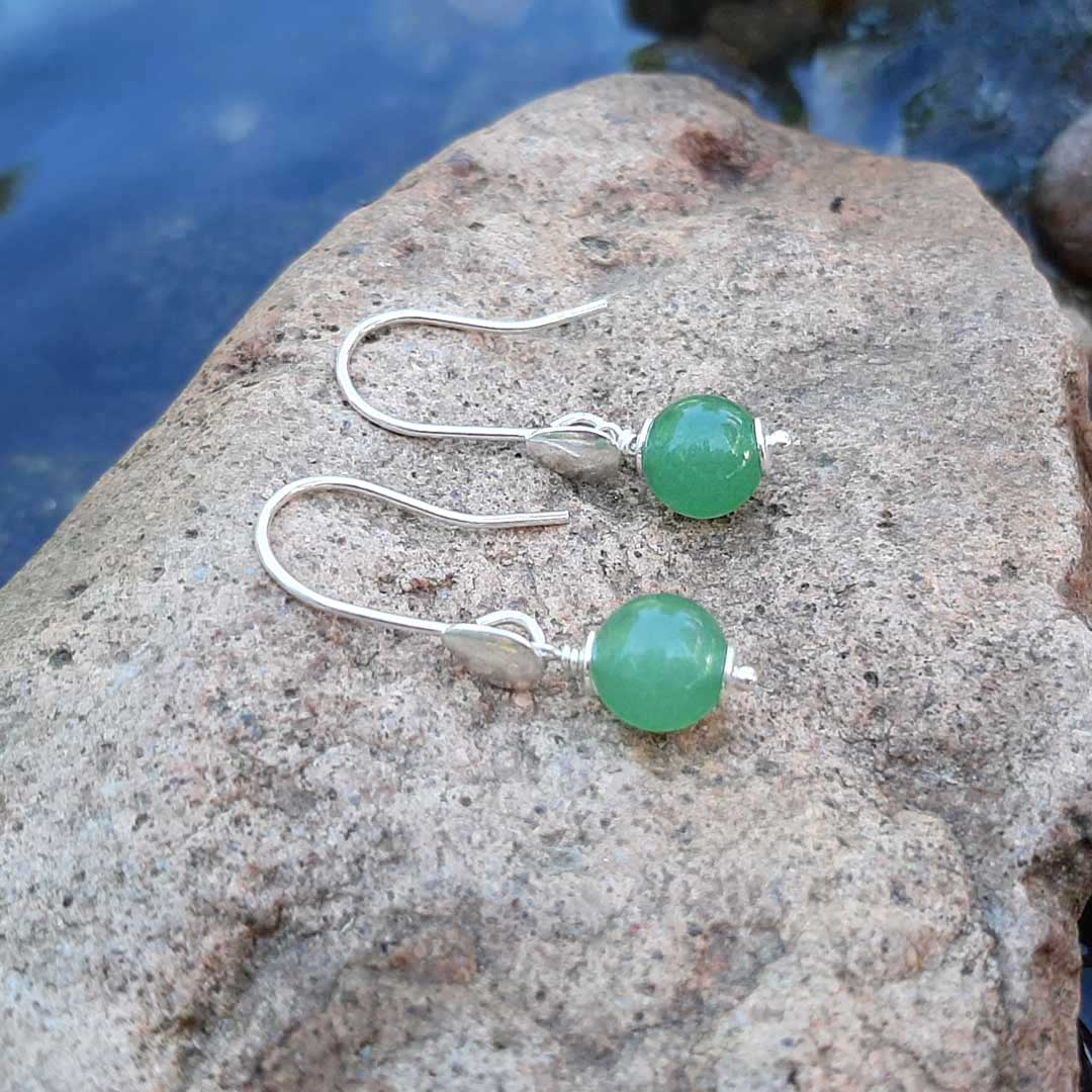 AeraVida Orecchini pendenti in argento Sterling 925 con AeraVida Orecchini pendenti in argento Sterling 925 con