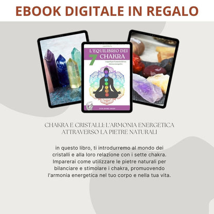 Bracciale 7 Chakra - Bracciale Saturno con pietre naturali da 6 mm - Zen Home