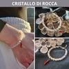 Bracciale in pietra naturale con cornetto rosso portafortuna - Zen Home