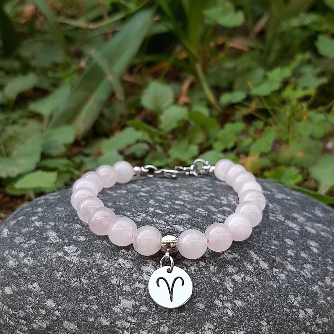 Bracciale Regolabile in acciaio inossidabile con pietra naturale - Zen Home