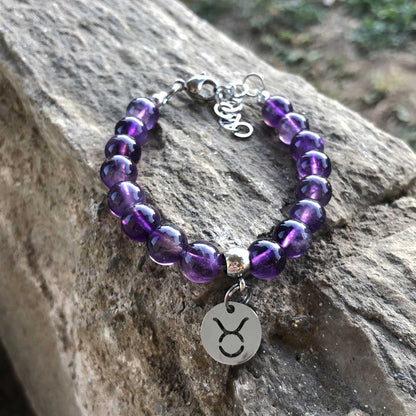 Bracciale Regolabile in acciaio inossidabile con pietra naturale - Zen Home