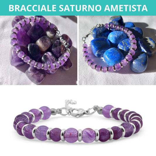 Bracciale Saturno in pietra naturale - Zen Home