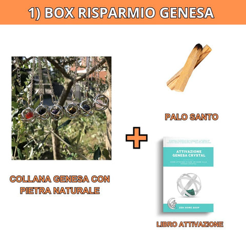 Ciondolo Genesa Con Pietra Naturale - Zen Home