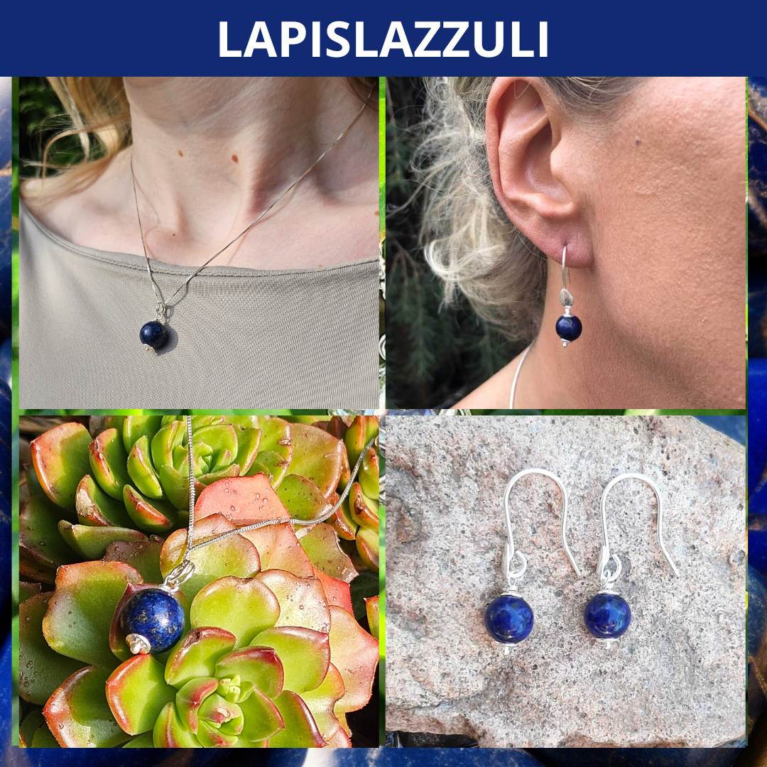 Collana Argento 925 con perla in pietra naturale da 10mm - Zen Home