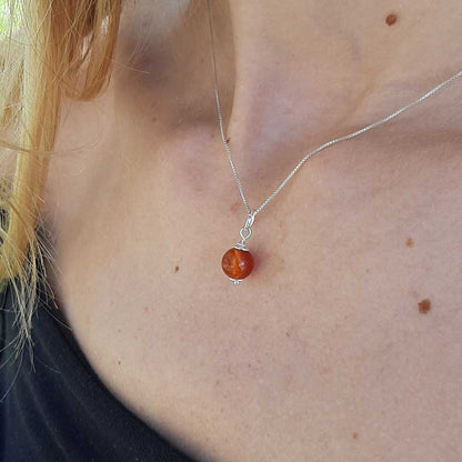 CORNIOLA - Collana in argento 925 - Zen Home