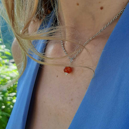 CORNIOLA - Collana regolabile in acciaio inossidabile free nickel - Zen Home