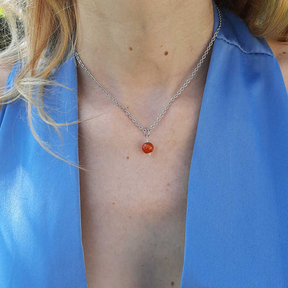 CORNIOLA - Collana regolabile in acciaio inossidabile free nickel - Zen Home