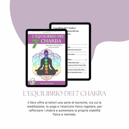 Ebook L'Equilibrio dei 7 Chakra + Slide dei 7 Chakra - Zen Home