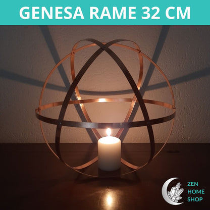 genesa crystal grande in rame misura 16 e 32 cm - Zen Home