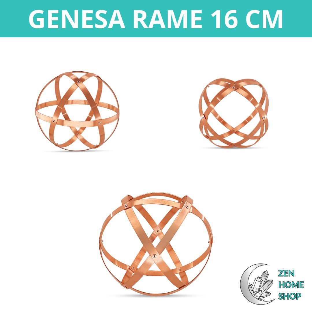 genesa crystal grande in rame misura 16 e 32 cm - Zen Home