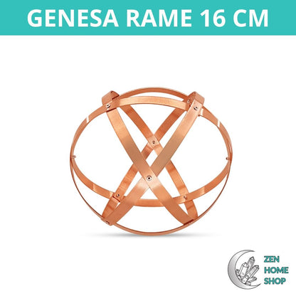 genesa crystal grande in rame misura 16 e 32 cm - Zen Home