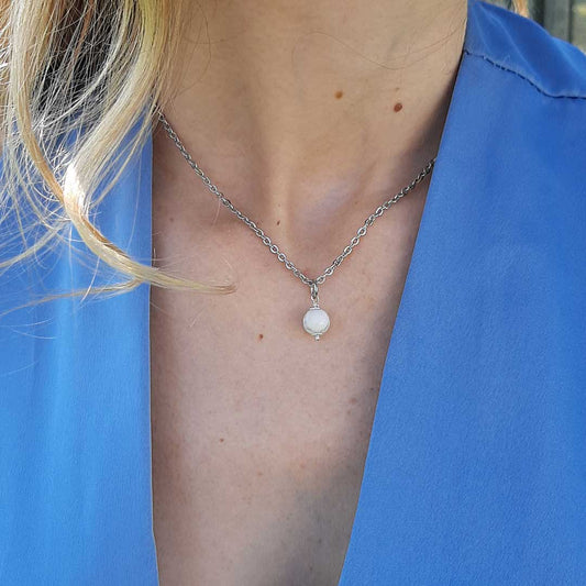 HOWLITE - Collana regolabile in acciaio inossidabile free nickel - Zen Home