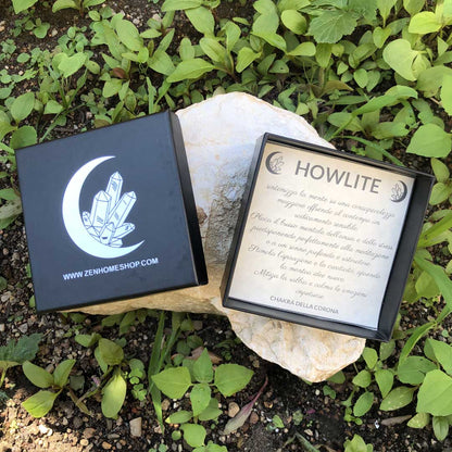 HOWLITE - Orecchini in acciaio inossidabile free nickel - Zen Home