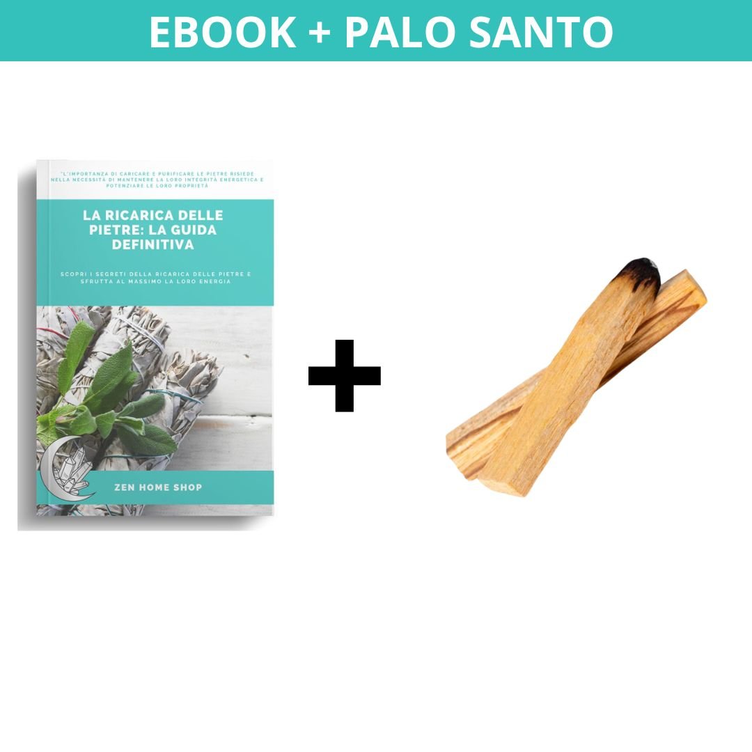 Metodi per la ricarica delle pietre la guida definitiva + 2 bastoncini di Palo santo - Zen Home