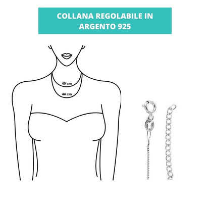 OCCHIO DI TIGRE VERDE - Collana in Argento 925 - Zen Home