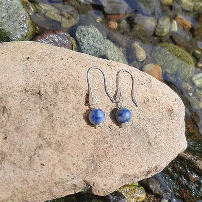 SODALITE - Orecchini In Argento 925 - Zen Home (17184815)