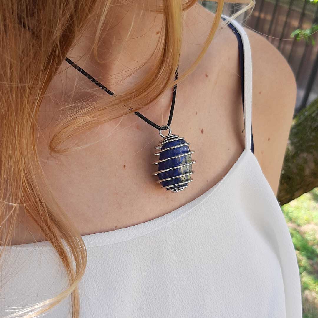 SODALITE - Pietra naturale burattata - Zen Home